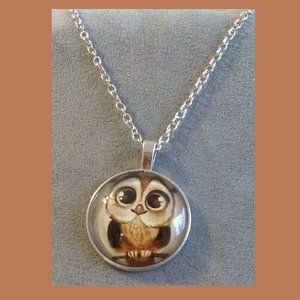 New: Adorable Owl Necklace